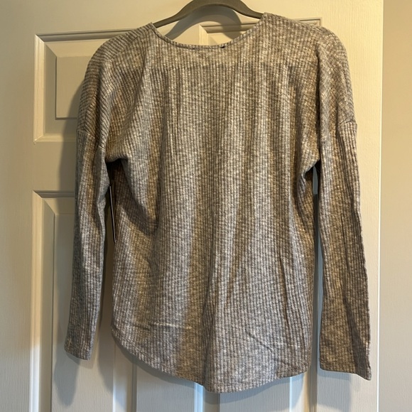 Lulus Ruched Sweater - Picture 2 of 2